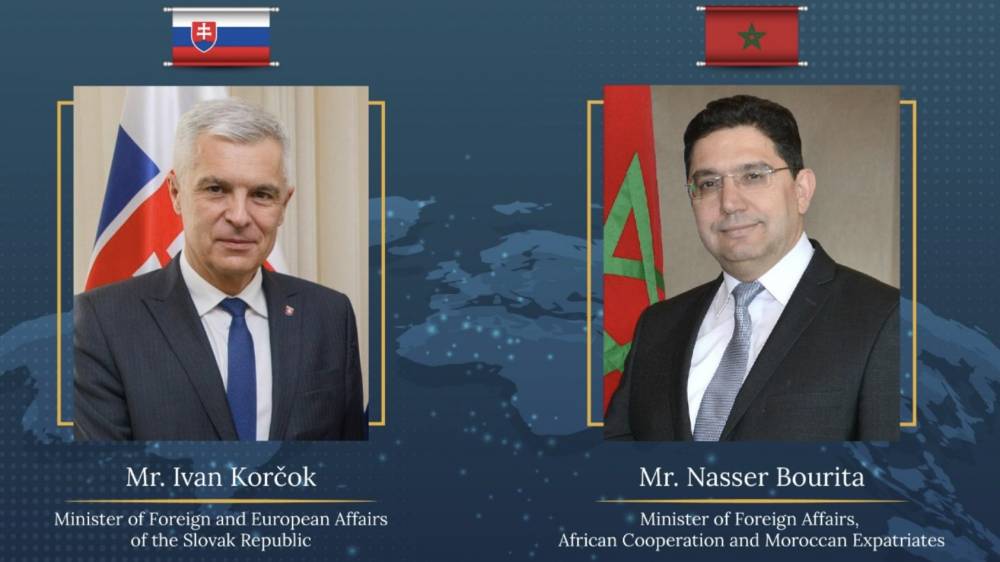 Rapatriement des Marocains d’Ukraine: Nasser Bourita s’entretient avec son homologue de la République de Slovaquie