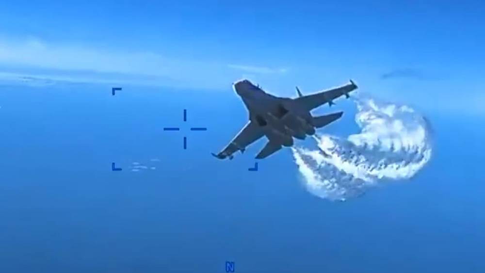 Le Pentagone diffuse la vidéo de l'interception du drone Reaper par la Russie en mer noire