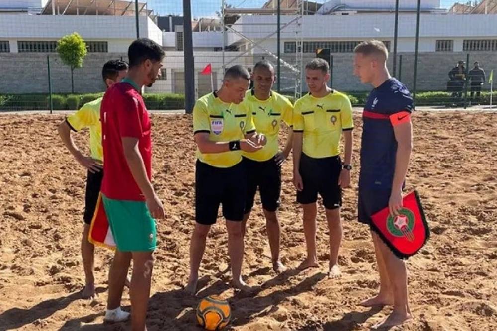 Beach-soccer : la sélection marocaine s'impose face à la France