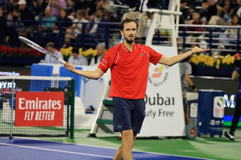 Tennis: Medvedev pour la première fois dans le dernier carré à Miami