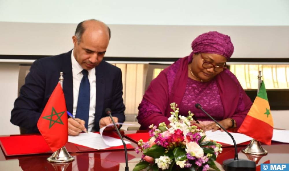 Signature à Rabat d’un Protocole de coopération et d’échange entre le CNONM et la Chambre des Notaires du Sénégal