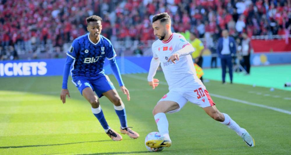 Saifeddine Bouhra élu homme du match Wydad-OCK