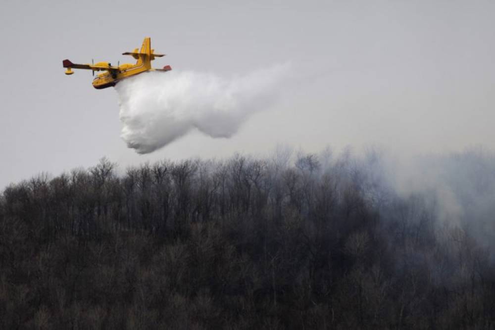 Lutte contre les feux de forêt: Le Canada vend sept avions-citernes à la Grèce