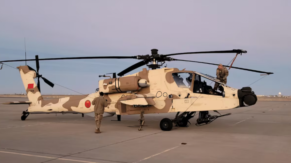 Défense. Les premiers hélicoptères Apache AH-64E arrivent à la base aérienne de Khouribga