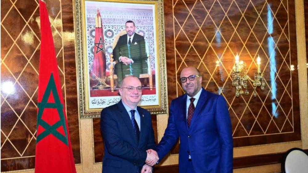 Ould Errachid s'entretient à Rabat avec le ministre albanais des Affaires étrangères