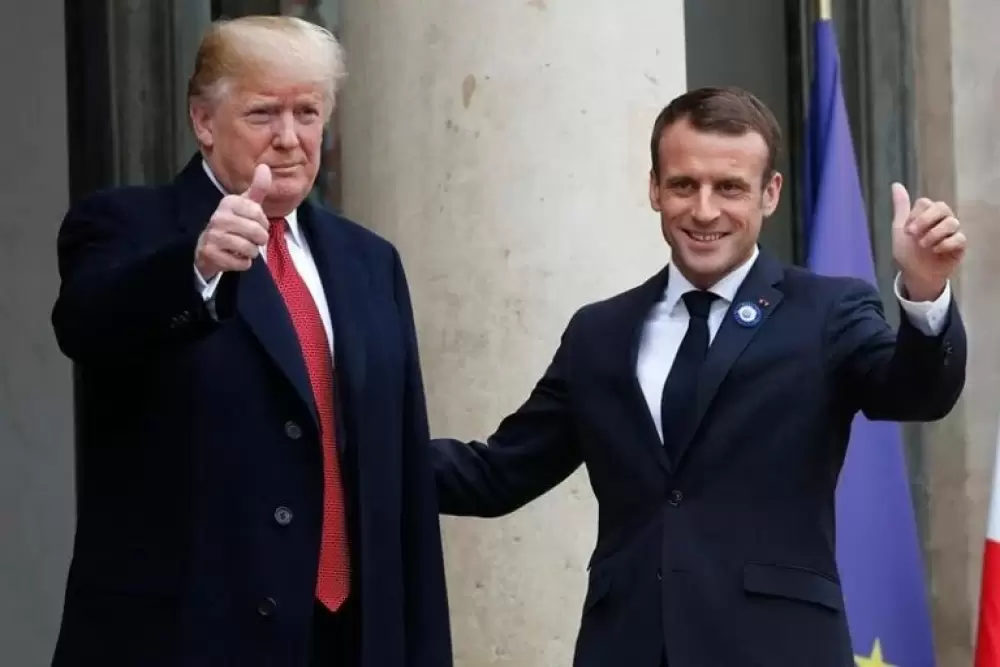 Macron recadre Trump après ses propos sur l'engagement de la France au sein de l'OTAN