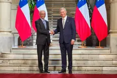 Rachid Talbi El Alami représente S.M. le Roi à la cérémonie d'investiture du nouveau président chilien
