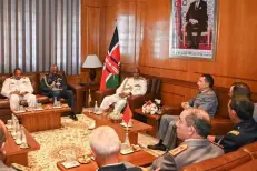 L’Inspecteur Général des Forces Armées Royales s’entretient avec le Chef d’Etat-Major des Forces de Défense du Kenya