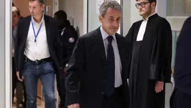 Procès libyen en appel: tout en retenue, Sarkozy r...