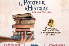 Tendansia présente Le Porteur d’Histoire, doublement sacré aux Molières, à Rabat et Casablanca