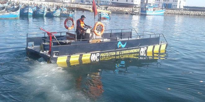 Des barges de dépollution 100% marocaines!