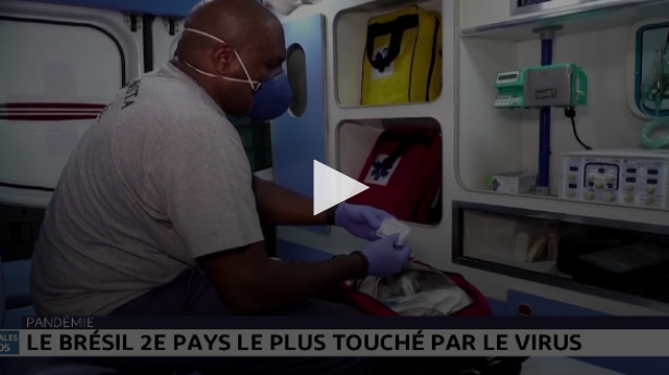 Pandémie: le Brésil, 2ème pays le plus touché par le coronavirus