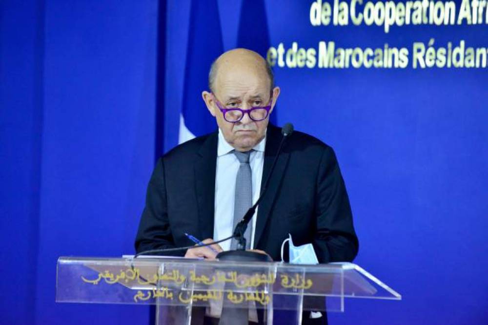 France : Jean-Yves Le Drian veut contribuer à la reprise du dialogue entre le Maroc et l’Espagne
