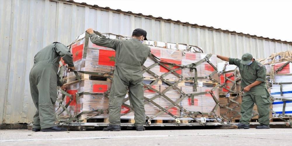 Les aides humanitaires du Maroc acheminées vers la bande de Gaza