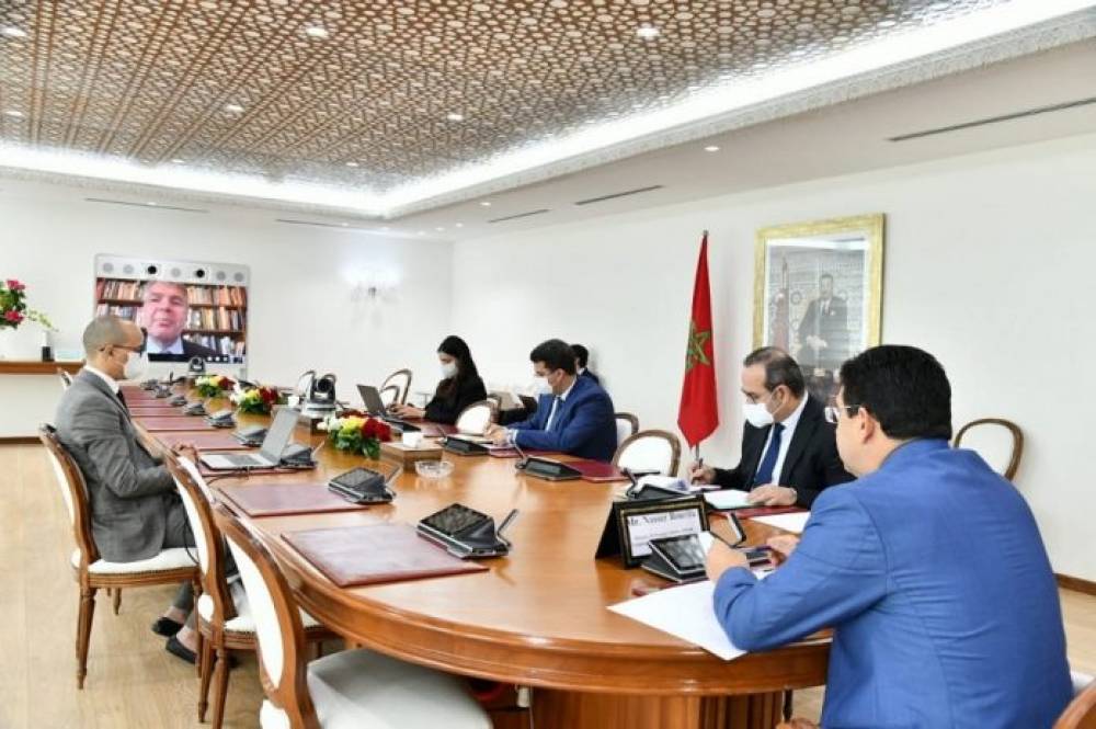 M. Bourita s’entretient avec son homologue finlandais