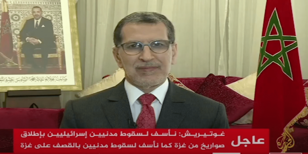 Sur Al Jazeera, El Othmani dénonce les attaques israéliennes contre la Palestine