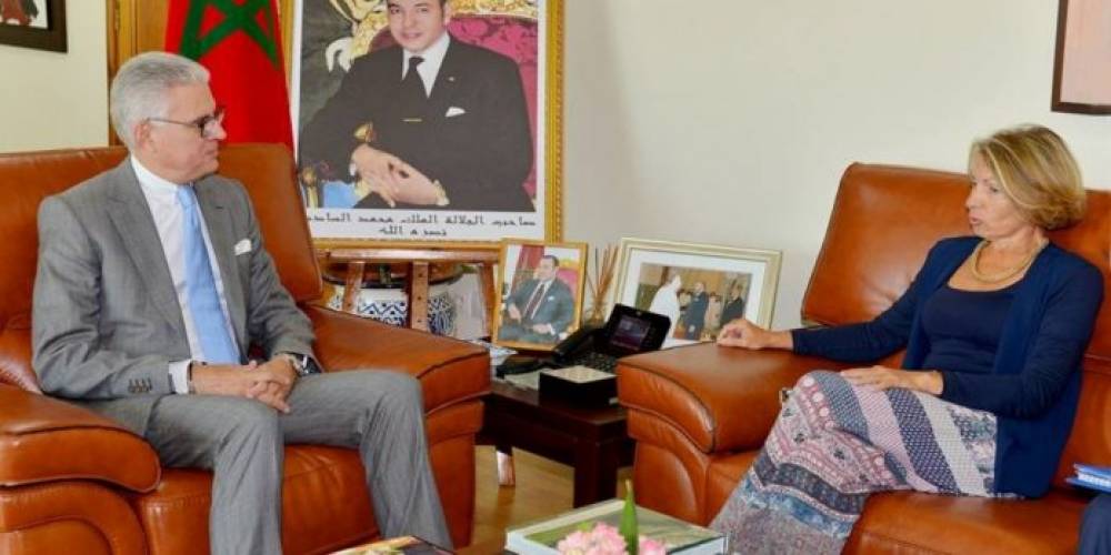 Remise d’un Wissam royal à l’ancienne ambassadrice d’Italie au Maroc