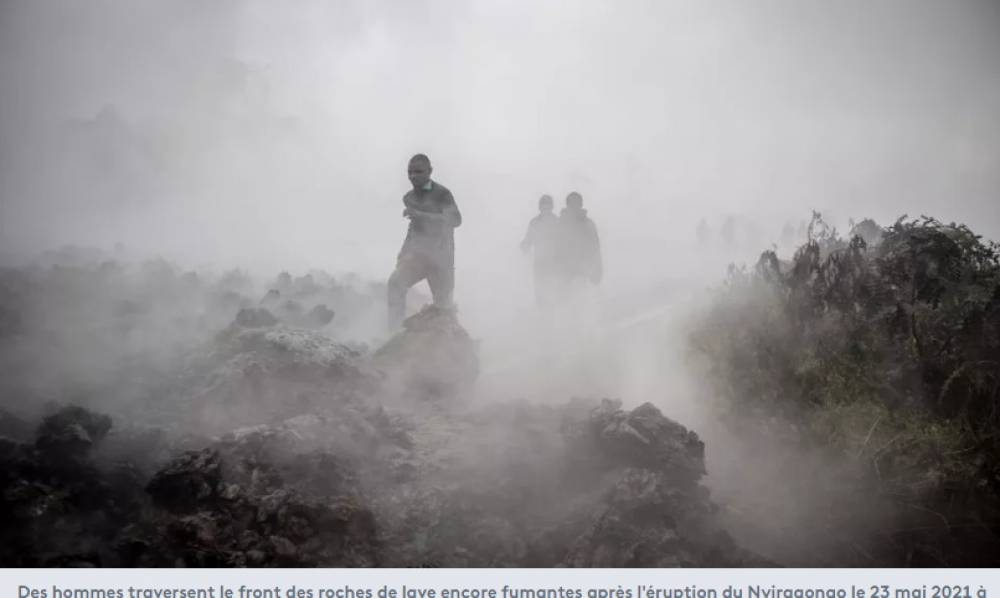 "On est partis la peur au ventre" : l'éruption du volcan Nyiragongo jette les Congolais de Goma sur la route de l'exode
