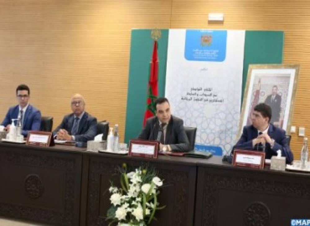 Rencontre à Rabat avec les conseillers parlementaires dans les départements ministériels