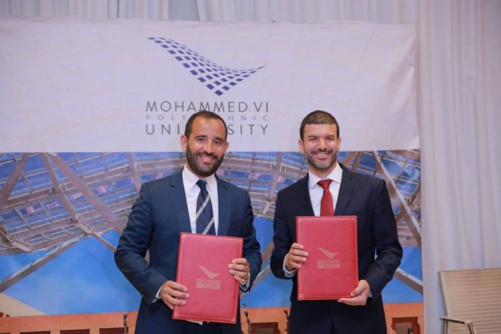 Signature d’un accord-cadre de coopération entre l’UM6P et l’entreprise Deloitte MCC