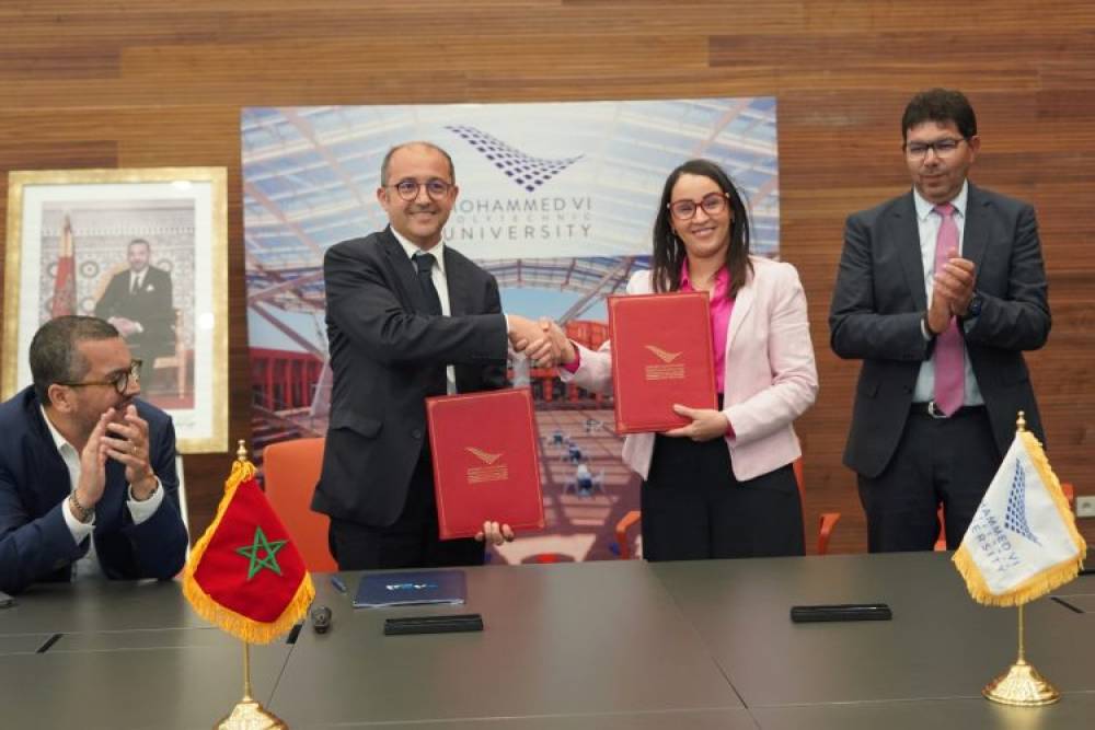 Signature d’une convention de collaboration entre TAQA Morocco et l’UM6P