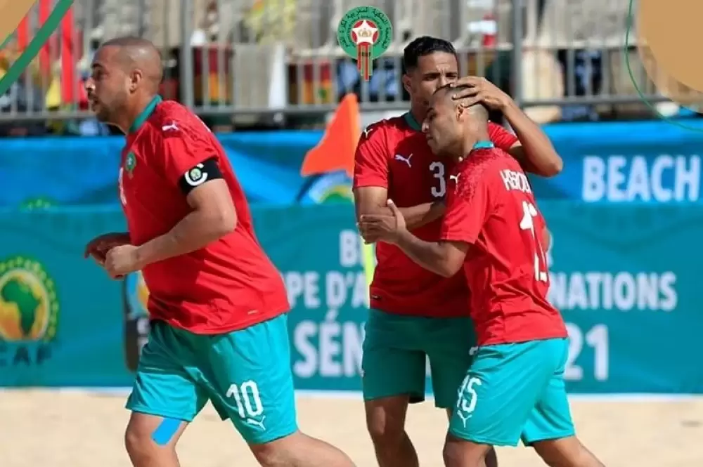 Coupe arabe de Beach soccer: Le Maroc en quart de finale