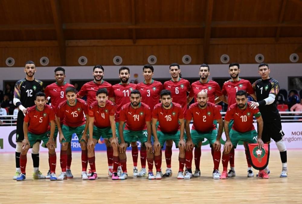 Coupe arabe de futsal : le Maroc logé dans le groupe B