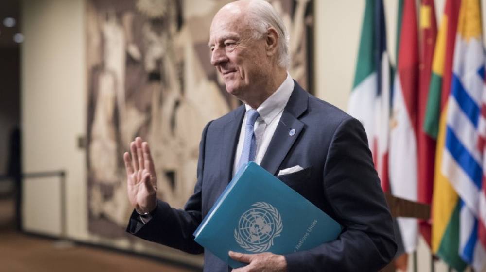 Staffan de Mistura n'a aucune intention de démissionner de son poste, dément l'ONU