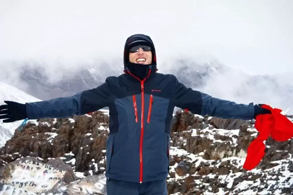 El Mehdi Amezzane, un alpiniste chevronné qui hisse le drapeau marocain aux sommets du monde