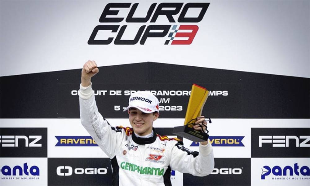 Formule 3 Eurocup : Suleiman Zanfari assure le podium pour son entame de saison