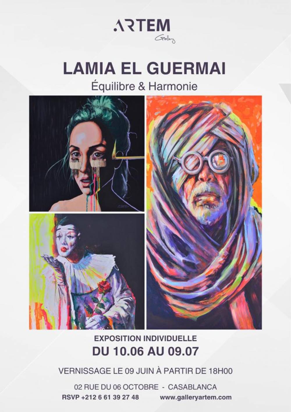 ARTEM Gallery annonce une exposition individuelle de l’artiste Lamia El Guermai