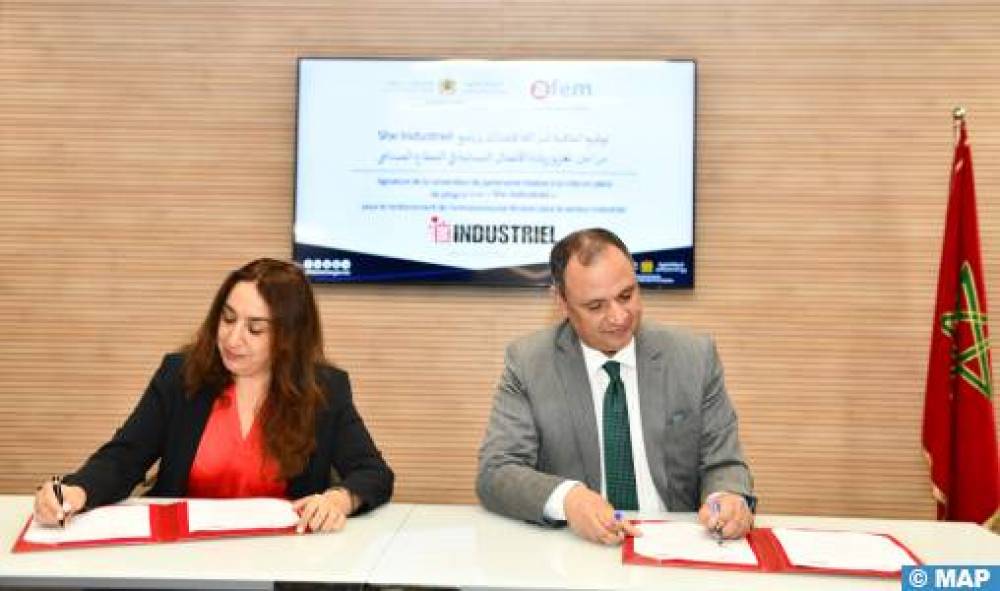 Entrepreneuriat féminin : Signature d’un partenariat pour la mise en place du programme “She Industriel”