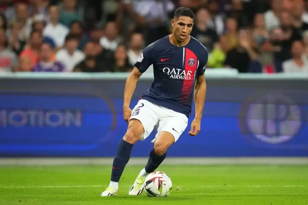 Achraf Hakimi deuxième meilleur joueur africain en Ligue 1