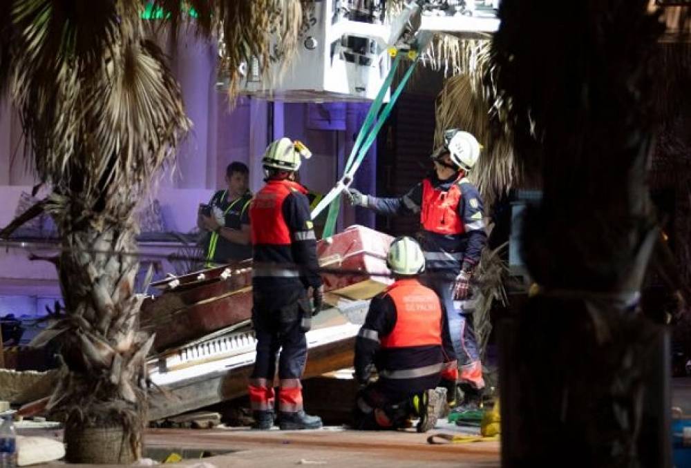 Espagne : 4 morts et 27 blessés dans l'effondrement d'un restaurant à Majorque