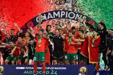 Futsal: les Lions de l’Atlas 6es au 1er classement mondial de la FIFA