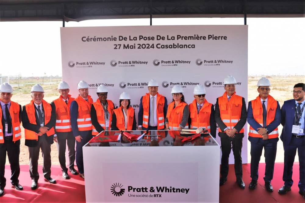 Industrie aéronautique: Pratt & Whitney lance la construction de son usine à Casablanca