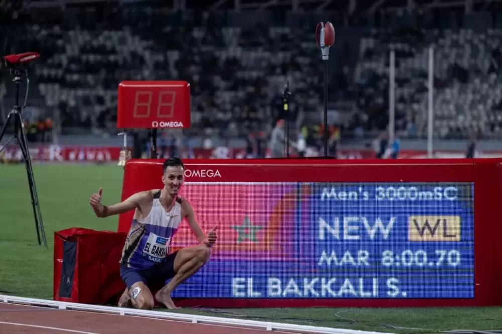 Meeting international Mohammed VI : Soufiane El Bakkali remporte le 3000 m steeple