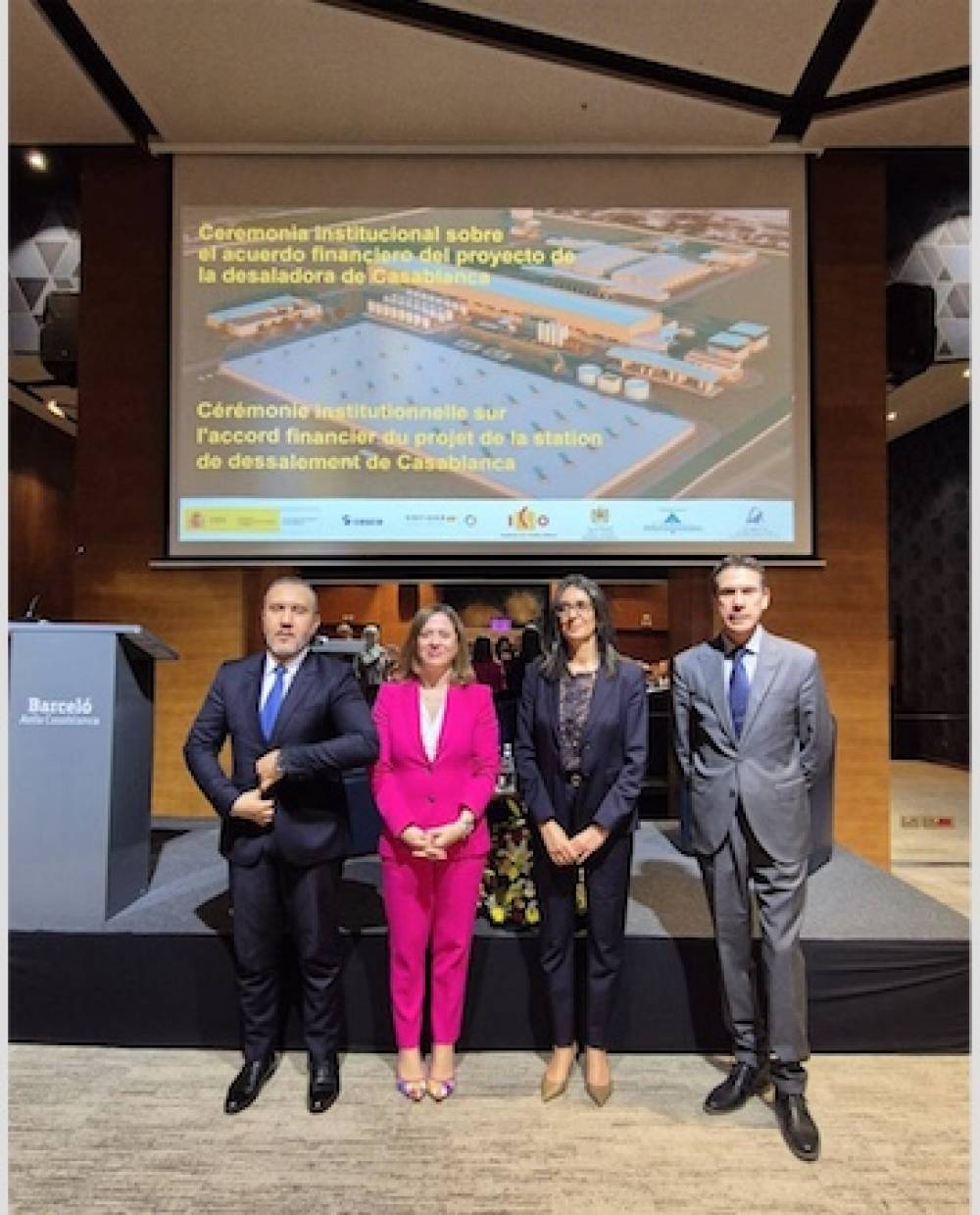 L'Espagne investit 340 millions d'euros dans l'usine de dessalement d'eau de Casablanca