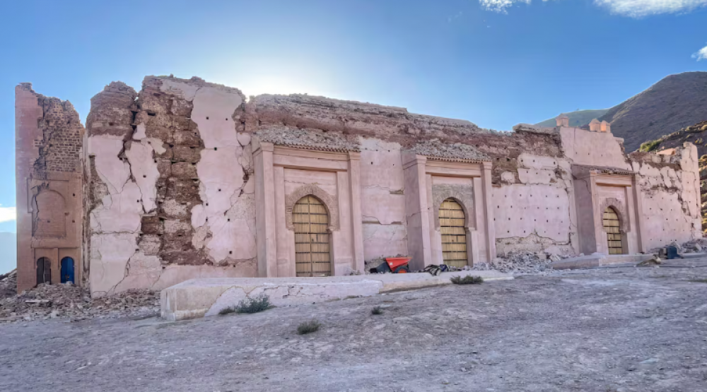 Mosquée de Tinmel: la restauration reprend après le séisme de 2023