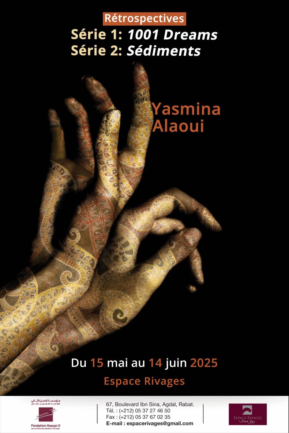 La Fondation Hassan II accueille l’univers artistique de Yasmina Alaoui