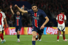 C1: Achraf Hakimi dans l’équipe type des demi-finales