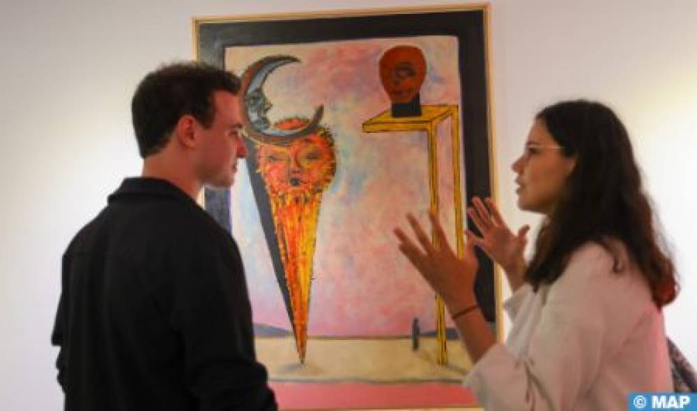 Témara : Vernissage de l’exposition "Peinture : le dernier refuge" de Ziyad El Mansouri