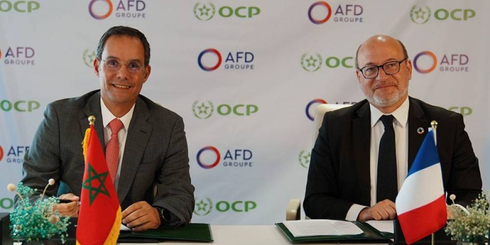 Investissements verts : OCP décroche 350 millions d'euros de l'AFD