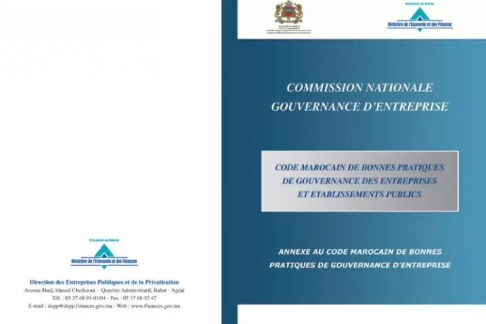 Le MEF publie le Code des bonnes pratiques de gouvernance