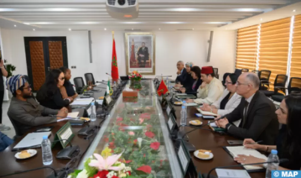 M. Sekkouri s’entretient à Rabat avec la ministre nigériane du Travail et de l'Emploi