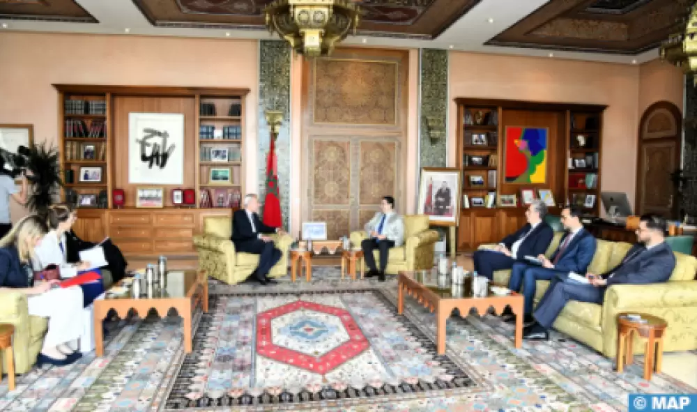 M. Bourita reçoit le représentant spécial de l’UE pour la région du Sahel