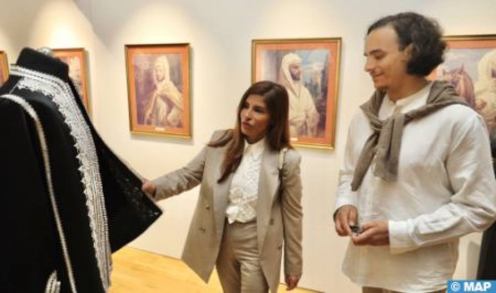 Vernissage de l'exposition itinérante "Les Portes de l'histoire du Maroc: dynasties, souverains, personnalités"