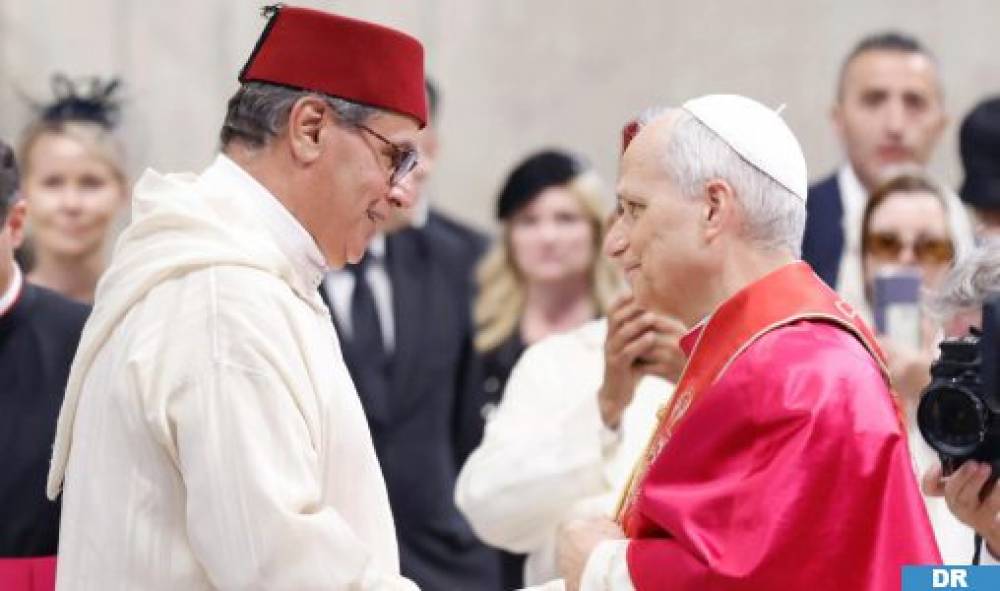 Aziz Akhannouch représente S.M. le Roi à l’inauguration officielle du pontificat du Pape Léon XIV