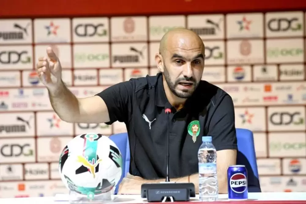 Amicaux : Walid Regragui dévoile sa liste avec Sannadi et sans Mazraoui