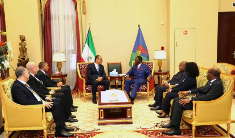 Abdelkader Amara reçu en audience par le président de la République de Guinée équatoriale